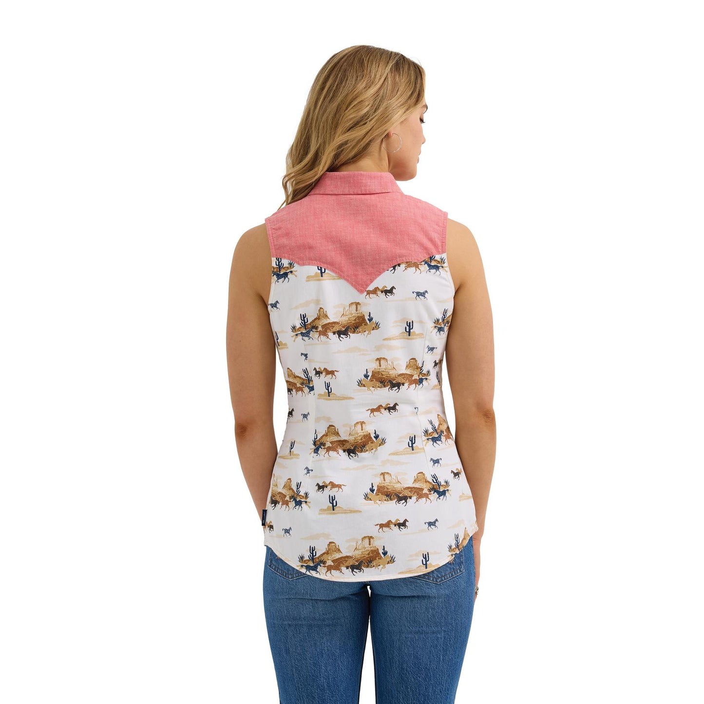 112362272 WMS Sleeveless Snap Retro