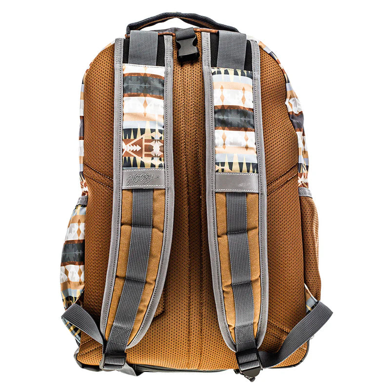 BP074TNCH Ox Hooey Backpack Tan/Charcoal Aztec