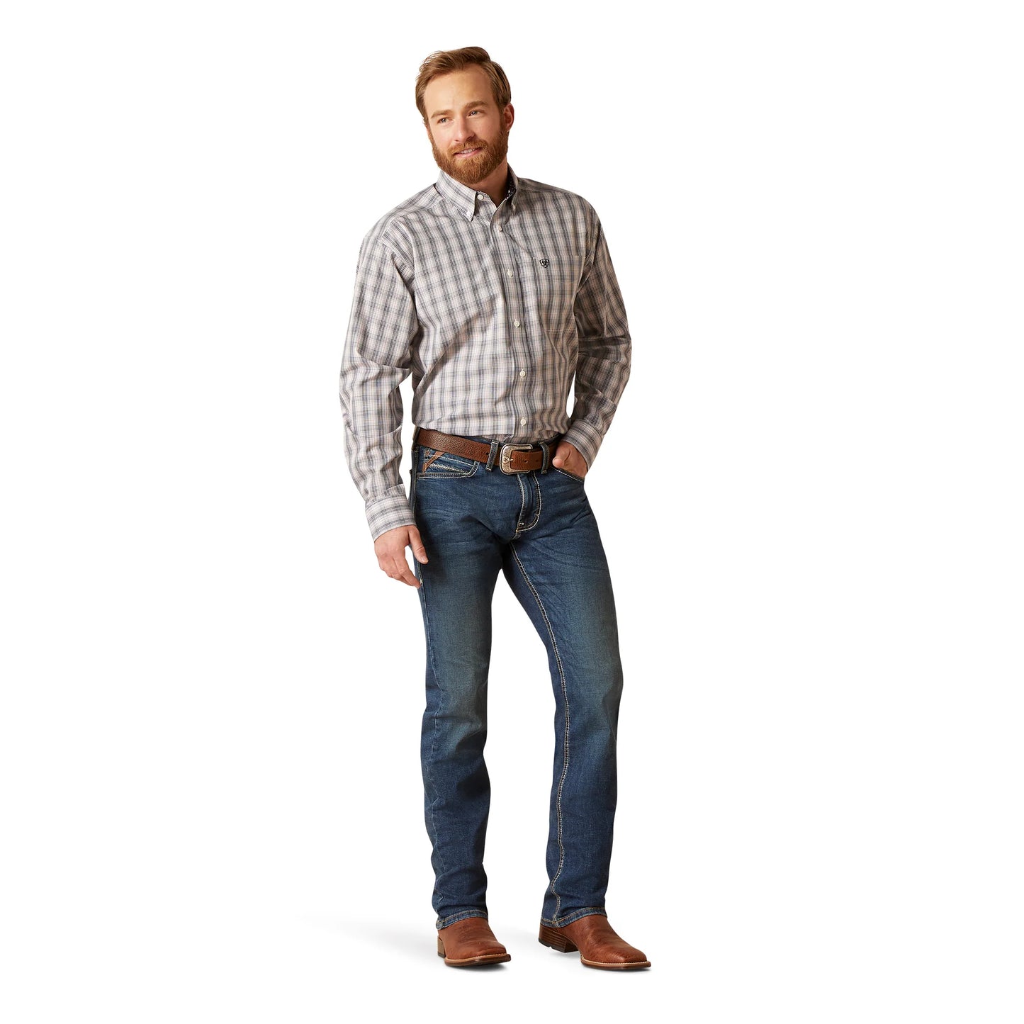 10046591 MNS Wrinkle Free Vahn Classic Fit Shirt