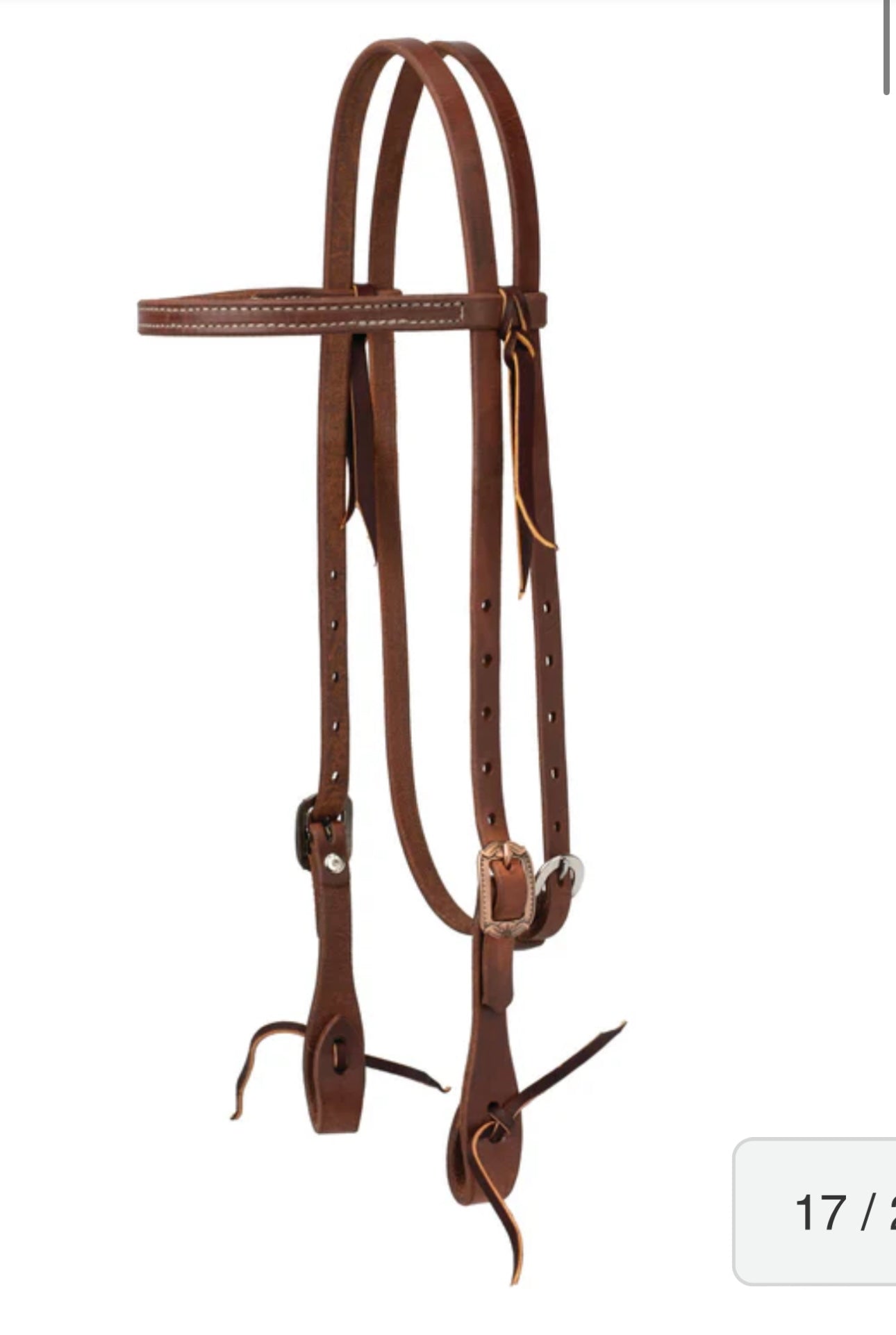 Weaver PROTACK® HEADSTALL WITH DESIGNER HARDWARE