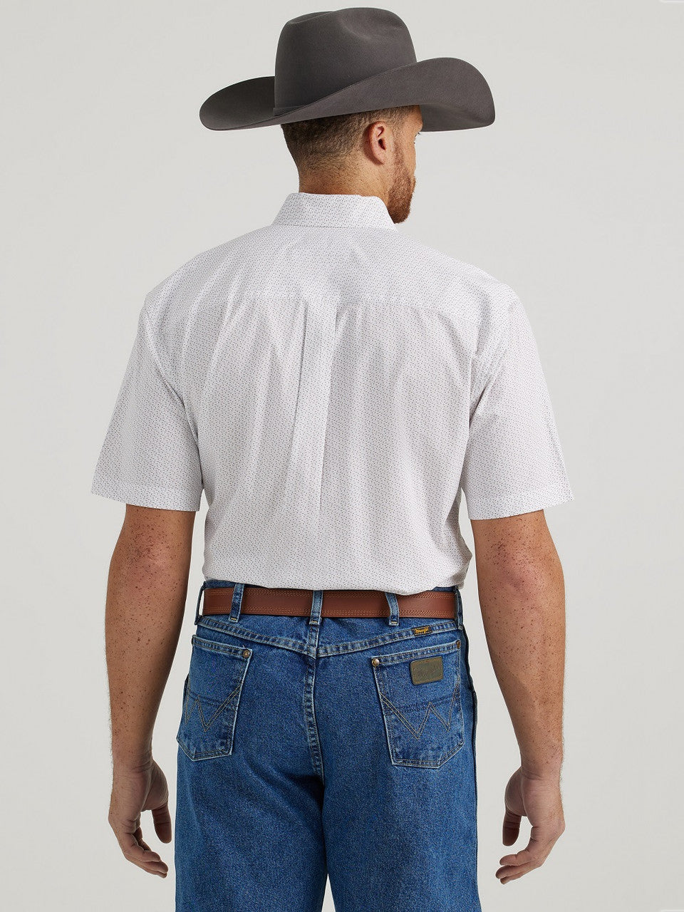 112344894 Wrangler® George Strait Collection Short Sleeve Shirt