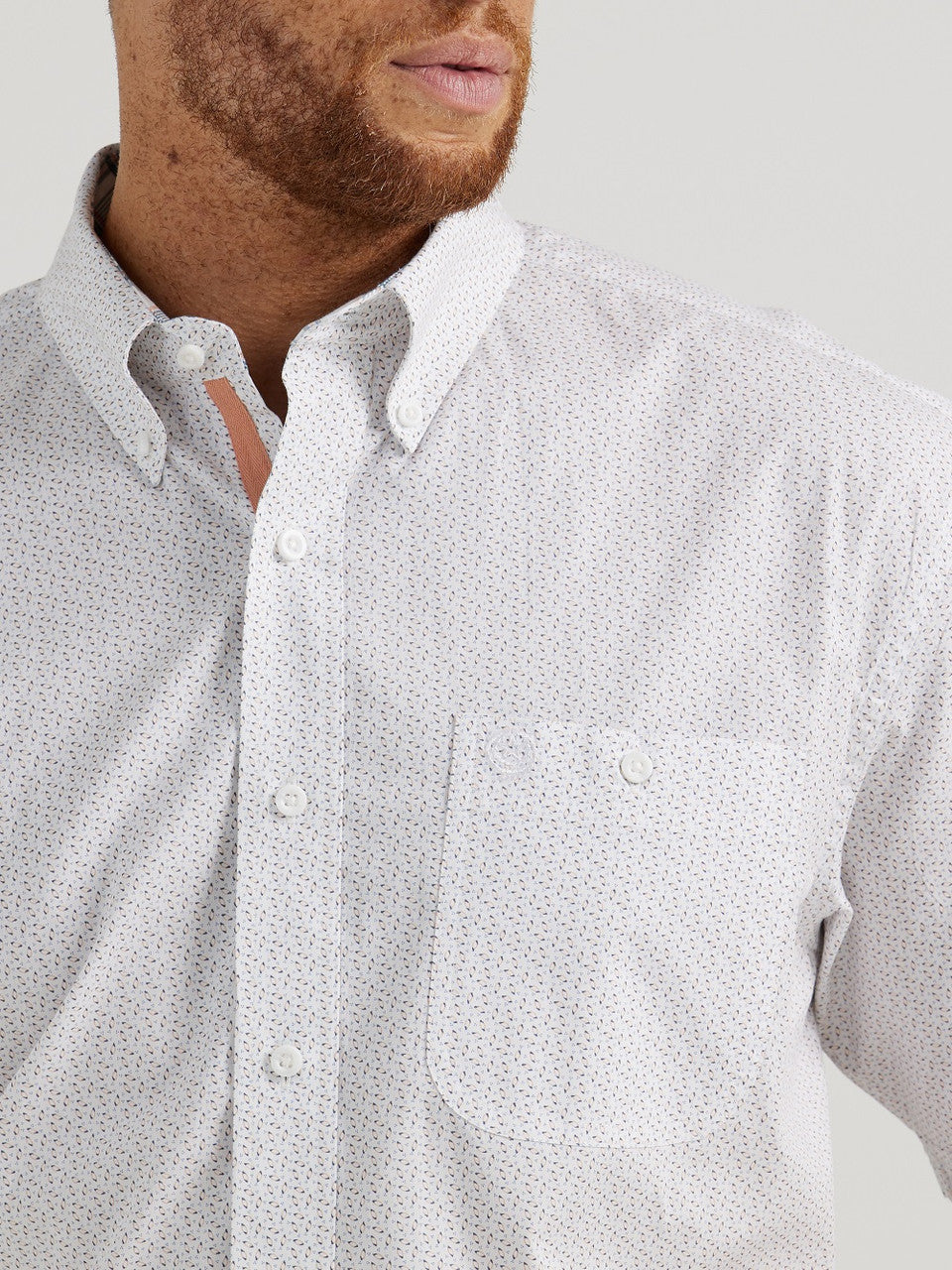 112344894 Wrangler® George Strait Collection Short Sleeve Shirt