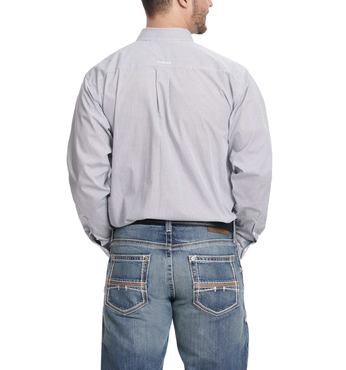10051482 MNS Wrinkle Free Wes Classic Fit Shirt