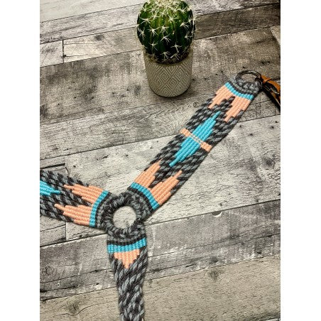 71541 Coral Mohair Breast Collar