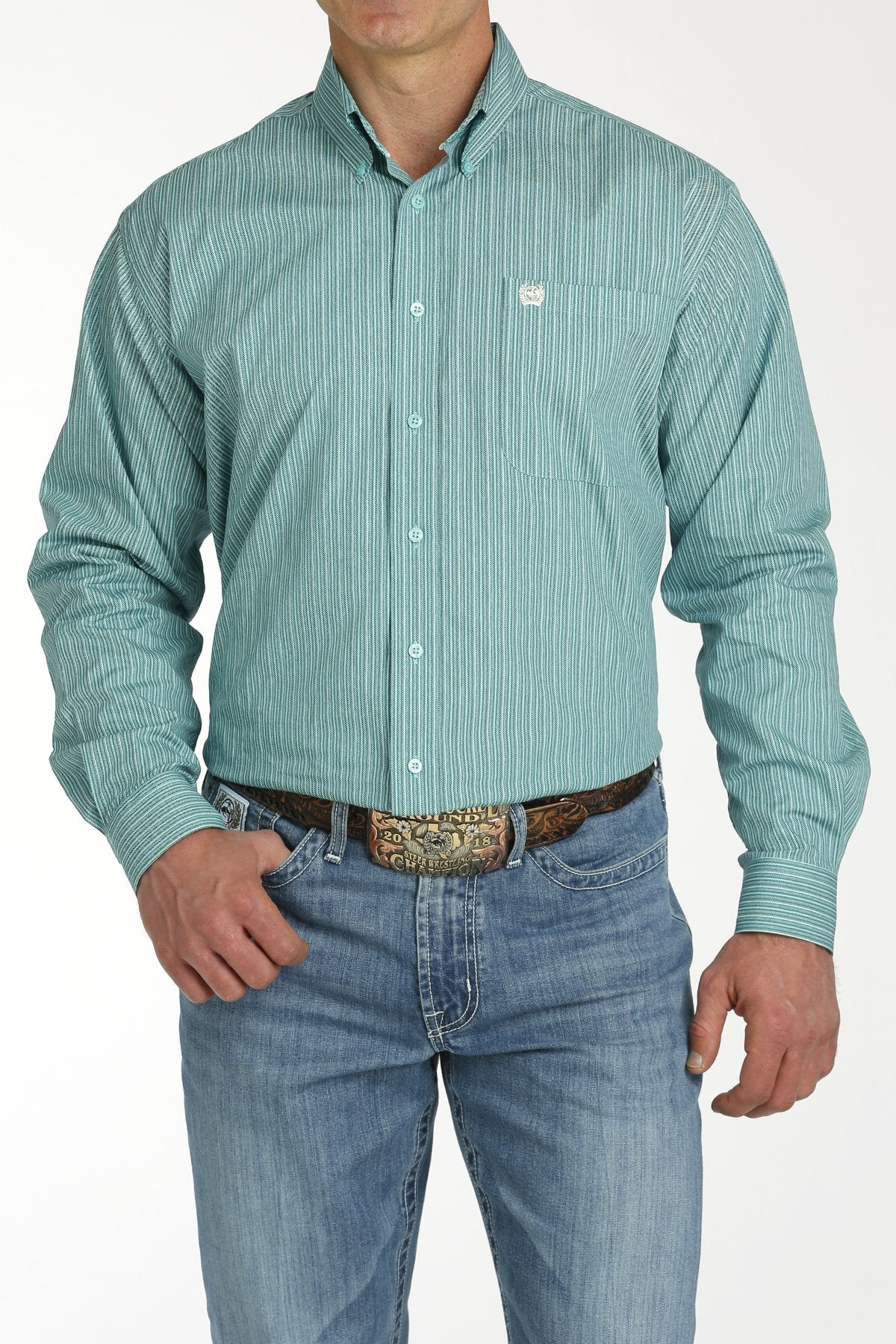 MTW1105752 MNS L/S Print Blue