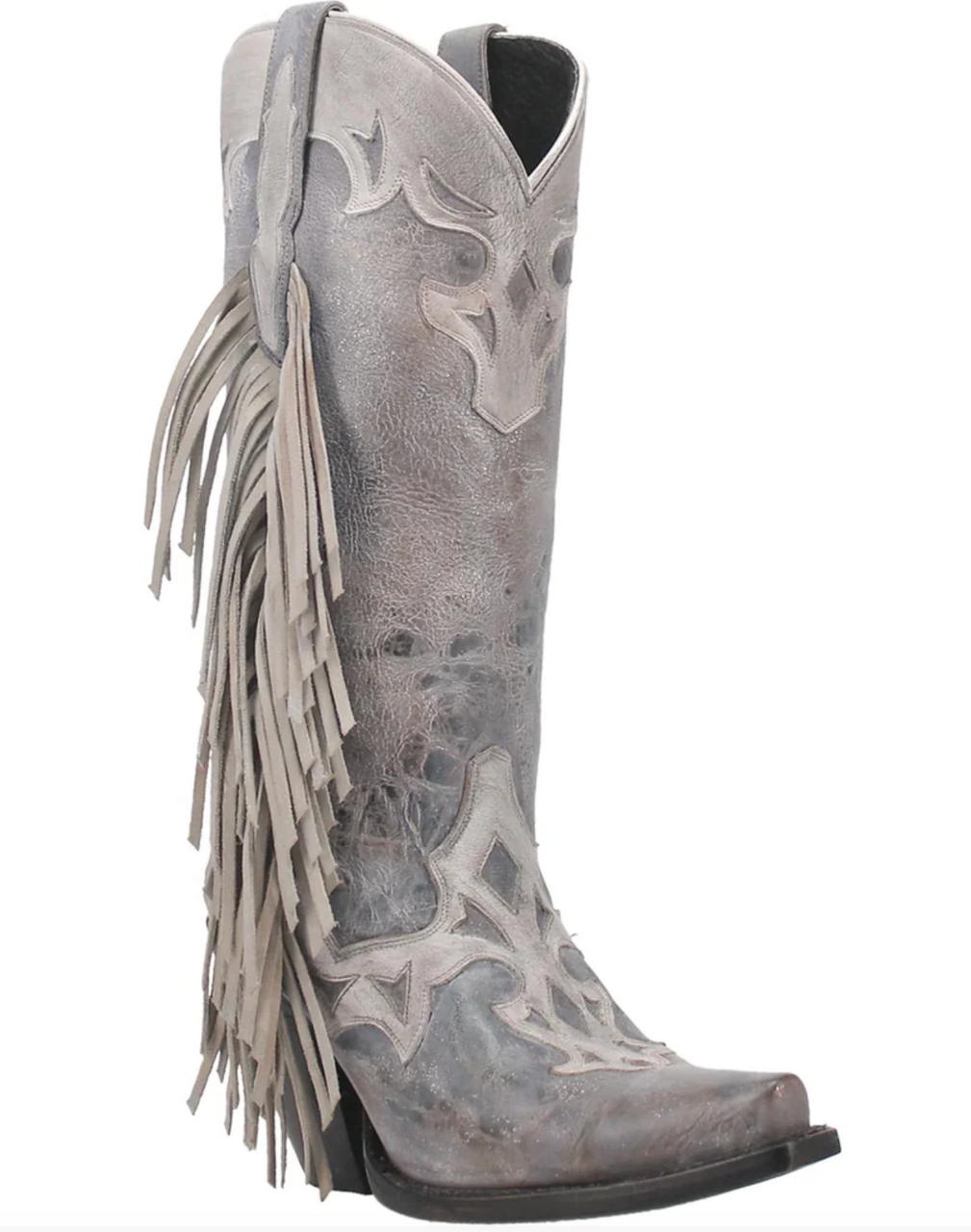 Grey western 2025 boots womens
