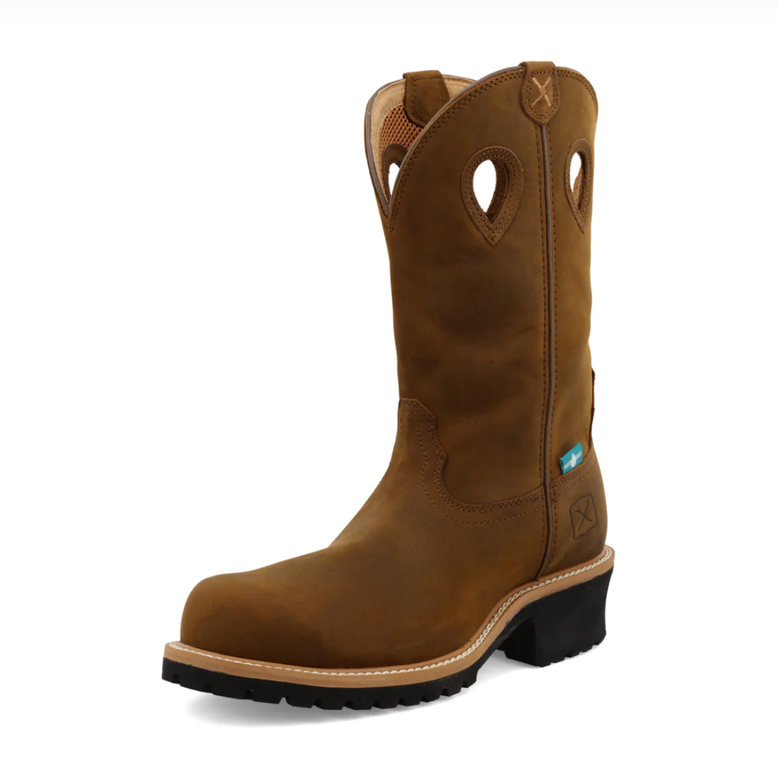 Men s 12 Pull On Logger Boot MLGCW01