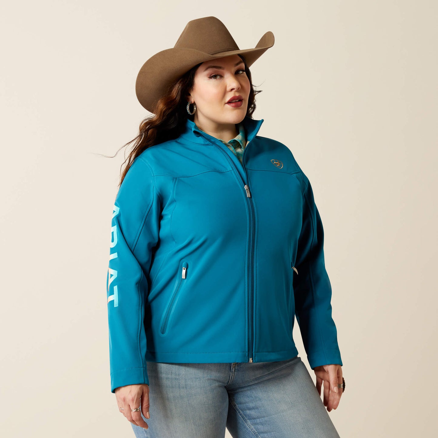 10052783 WMS New Team Softshell Jacket Ocean