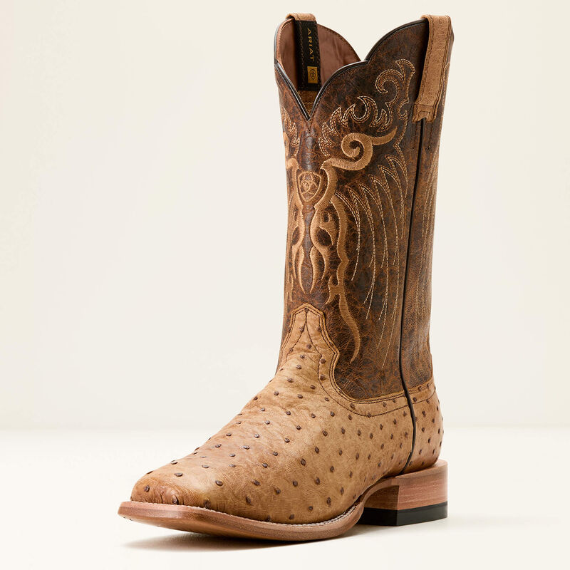 10053580 Ariat Rio Ostrich Cowboy Boot's