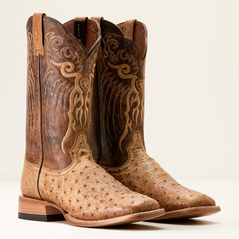 10053580 Ariat Rio Ostrich Cowboy Boot's