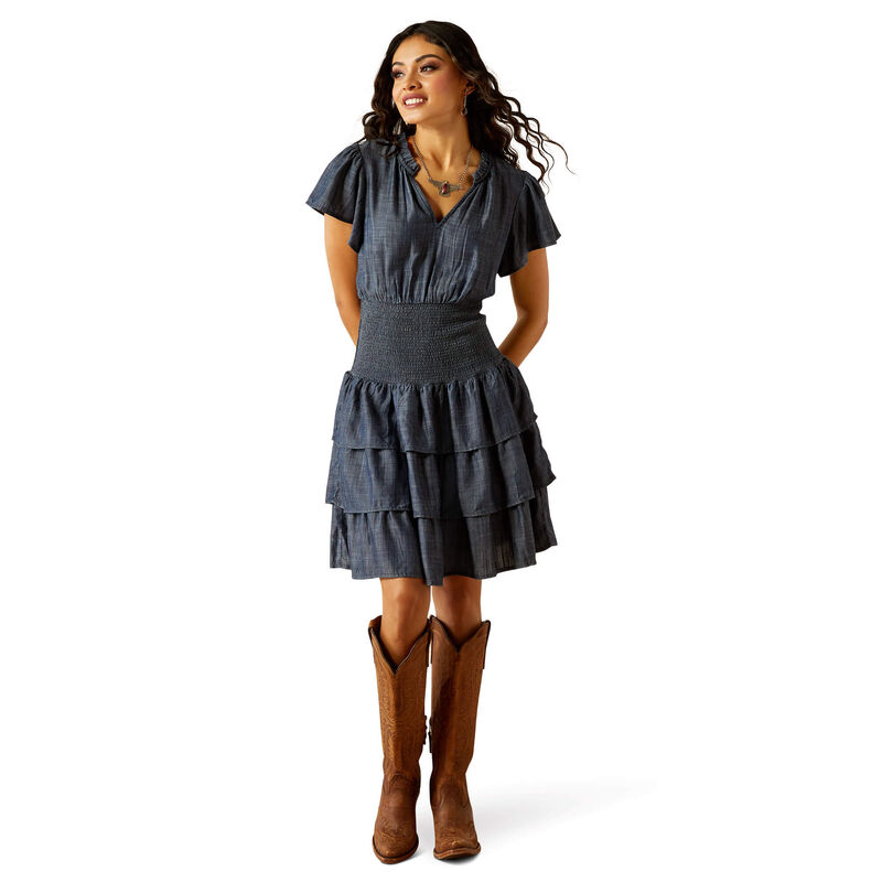 10054548 WMS Stellar Dress Chambray