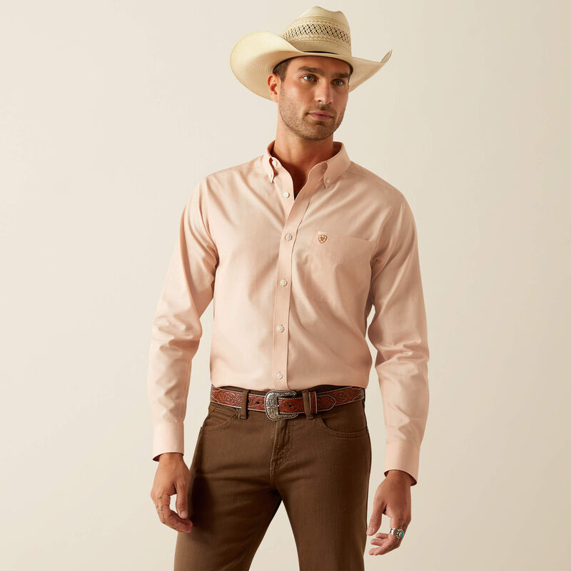 Ariat Wrinkle Free Solid Fitted Shirt 10054660