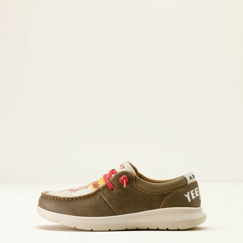 10063872 WMS Hilo Sendero Shoe Yeehaw Print