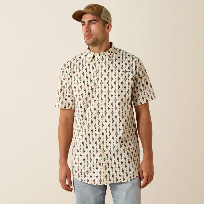 10071662 MNS Printed 360 Airflow Shirt