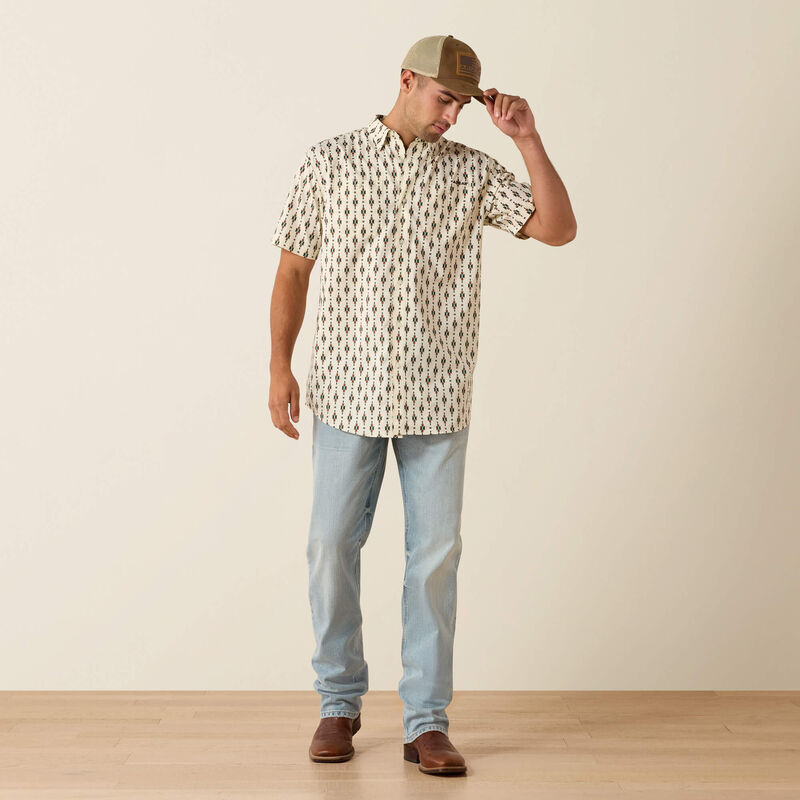 10071662 MNS Printed 360 Airflow Shirt
