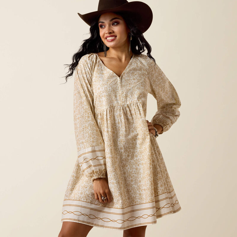 10073512 WMS Boots & Rosies Dress