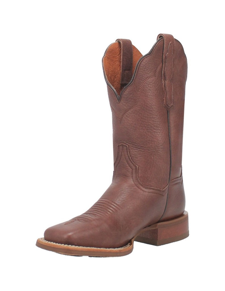 DP4196 Dan Post Western Boots Mens 11" Milo Square Toe Brown
