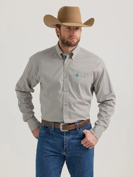 112352714 Wrangler George Strait Button up Shirt