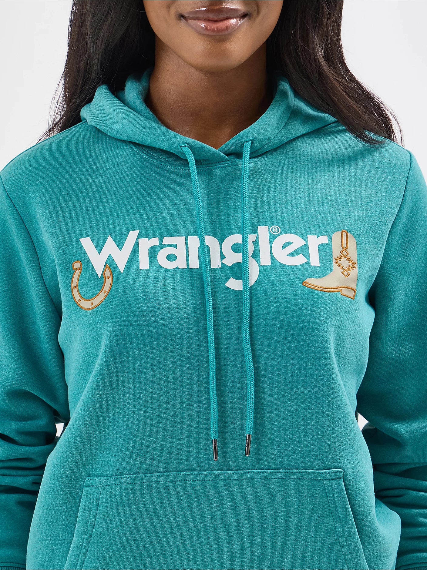 112354401 WOMEN'S WRANGLER WESTERN GRAPHIC HOODIE