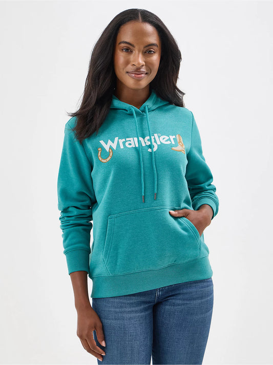 112354401 WOMEN'S WRANGLER WESTERN GRAPHIC HOODIE