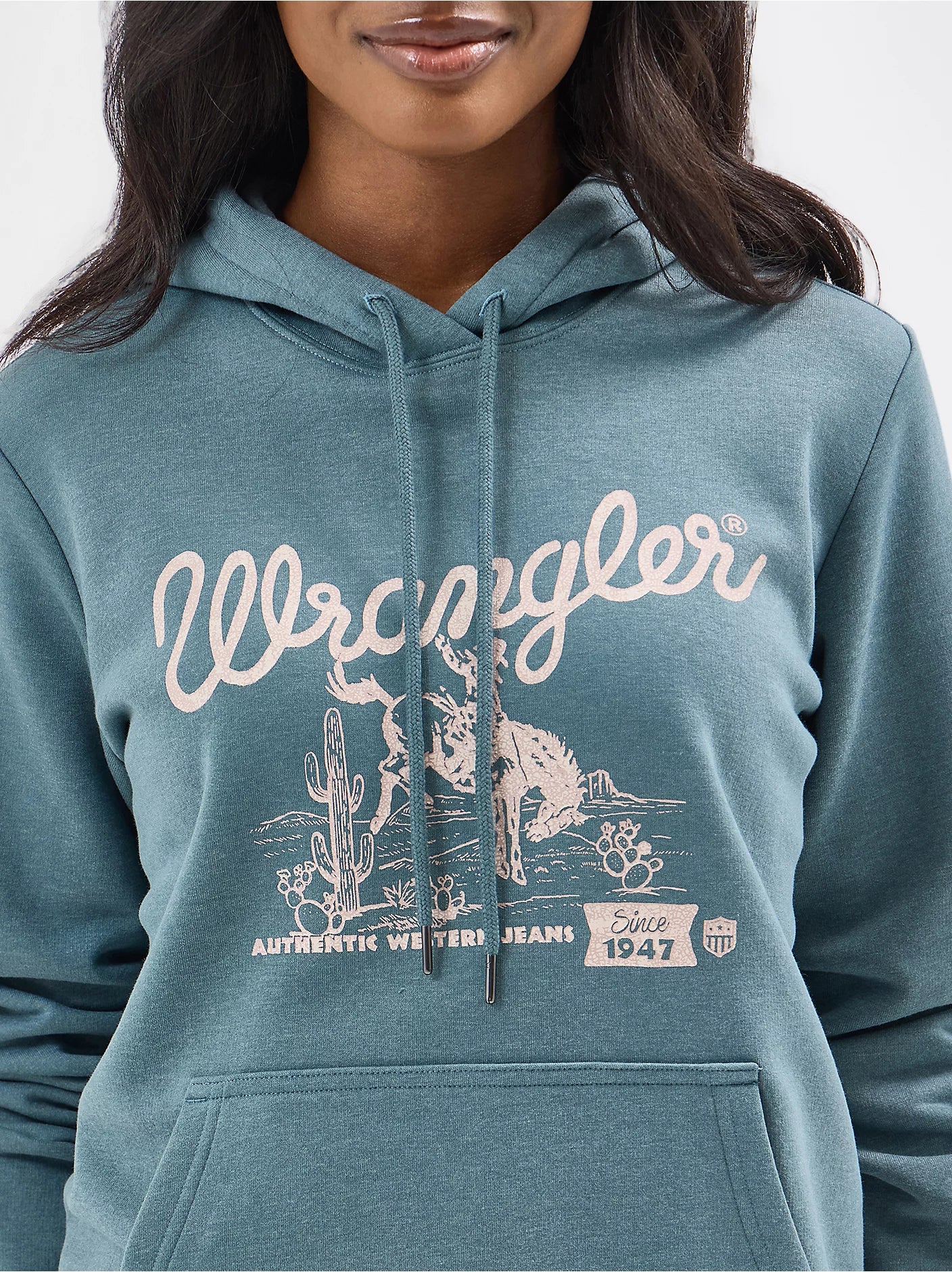 112354460 WOMEN'S WRANGLER WESTERN GRAPHIC HOODIE