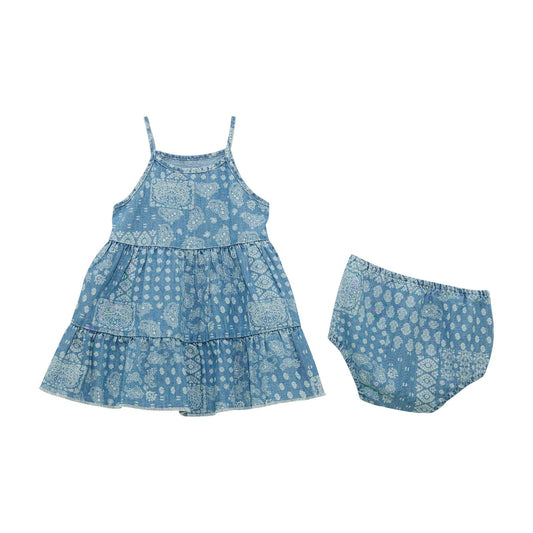 112365076 Baby Girl Bandana Dress