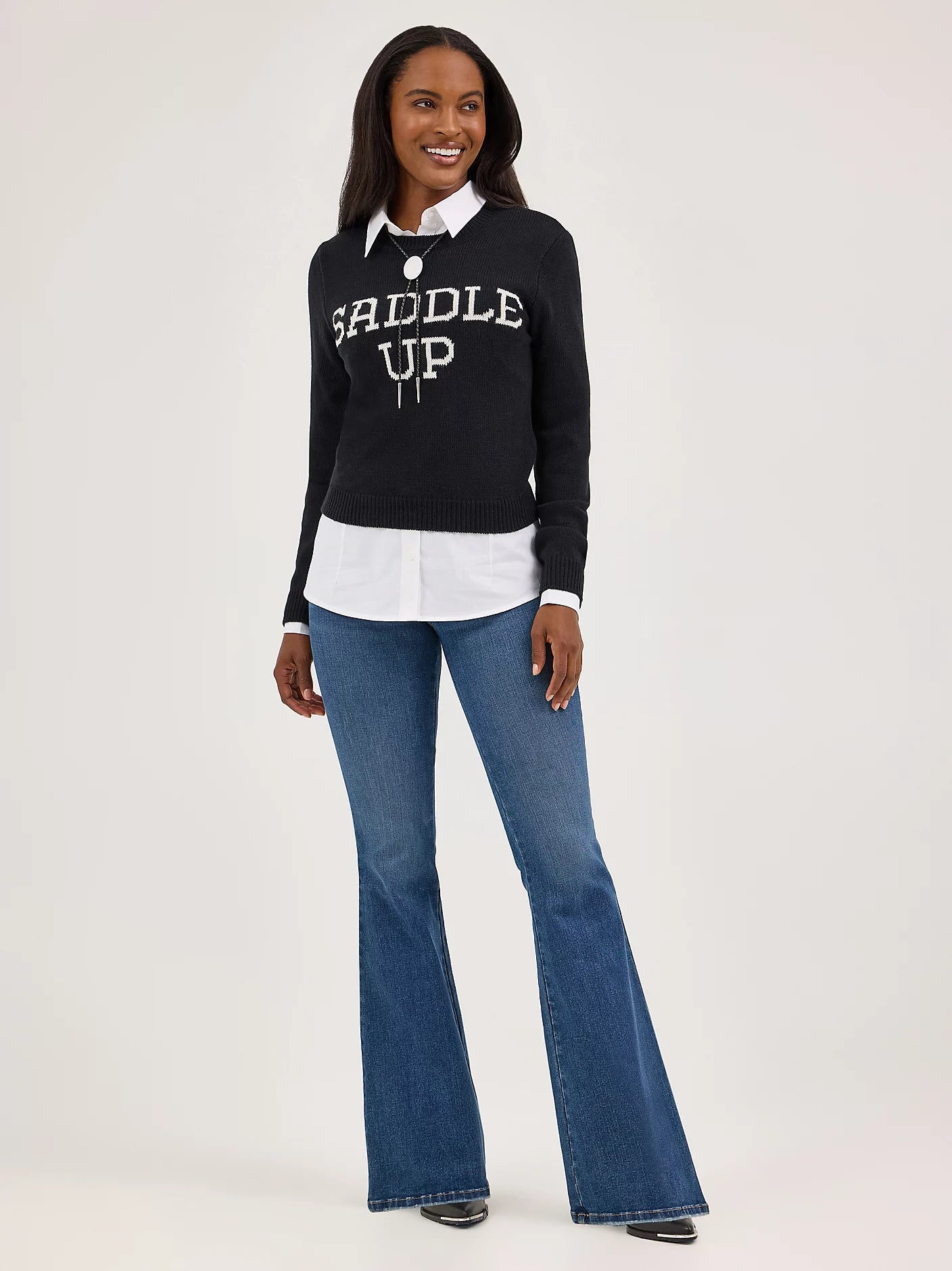 112372333 - WMS Crew Sweater - Black