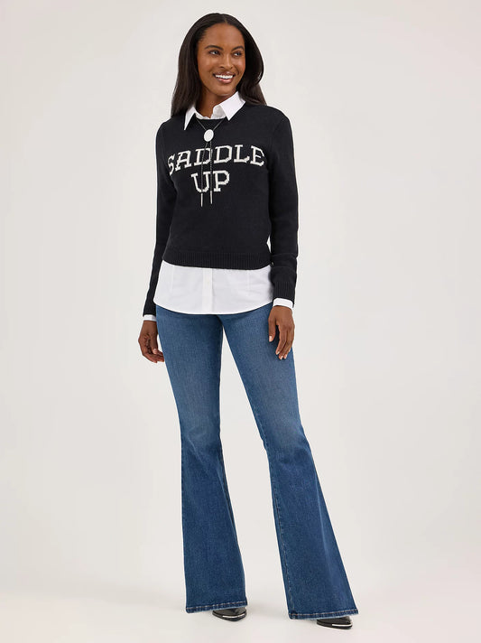 112372333 - WMS Crew Sweater - Black