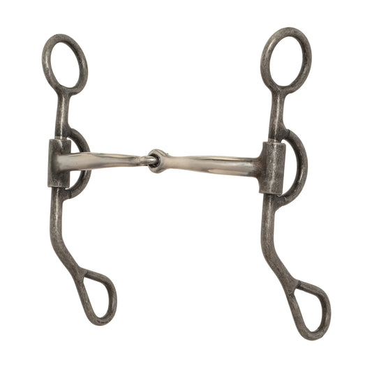 25300-00 Argentine Horse Bit with 6-1/2" Teardrop Cheeks