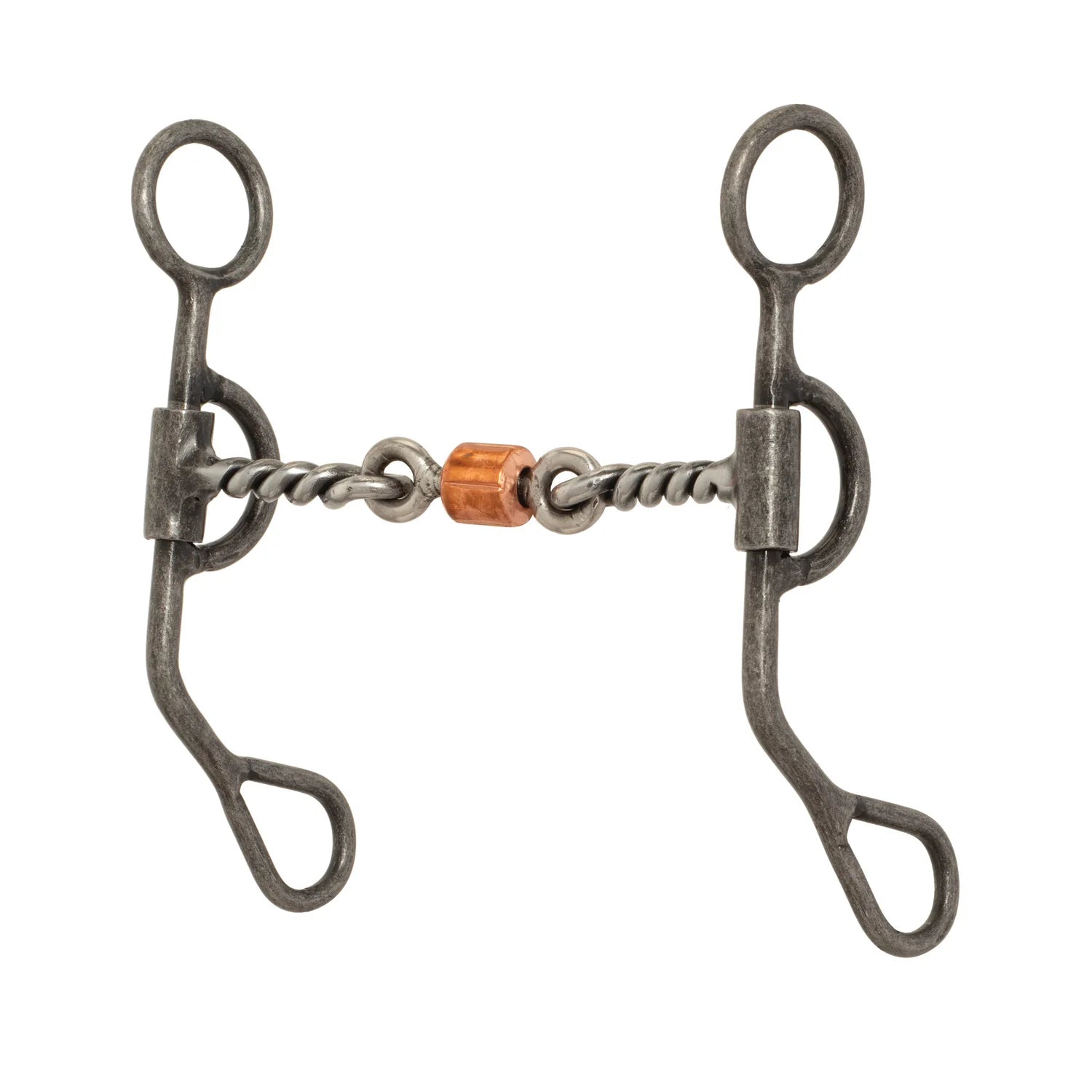 25300-09 Argentine Horse Bit with 6-1/2" Teardrop Cheeks