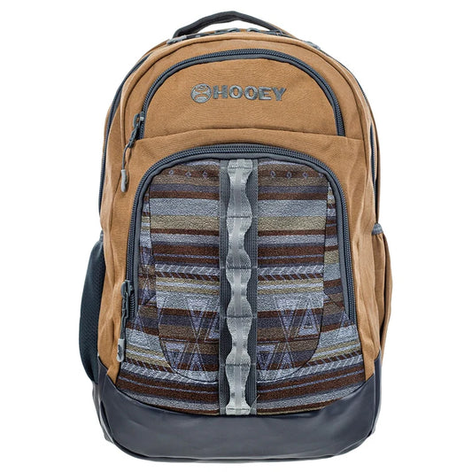 BP064TNGY Ox Hooey Backpack Tan/Grey Aztec