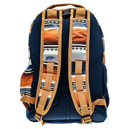 BP074NVTN Ox Hooey Backpack Navy/Tan Serape
