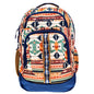 BP074TNBL Ox Hooey Backpack Tan/Blue Aztec