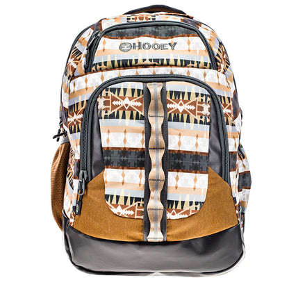 BP074TNCH Ox Hooey Backpack Tan/Charcoal Aztec