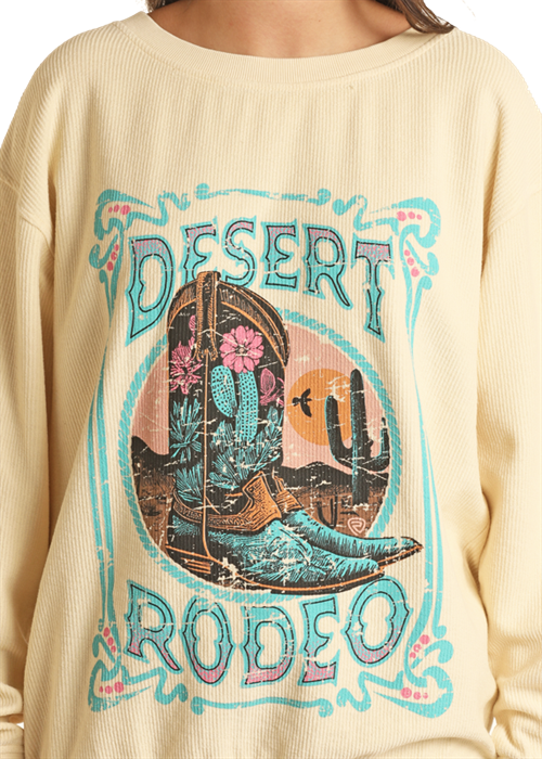 BW91T04025 WMS Desert Rodeo Pullover