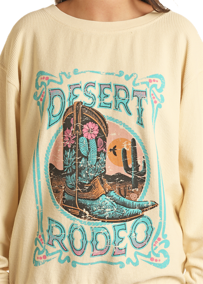 BW91T04025 WMS Desert Rodeo Pullover