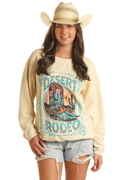 BW91T04025 WMS Desert Rodeo Pullover