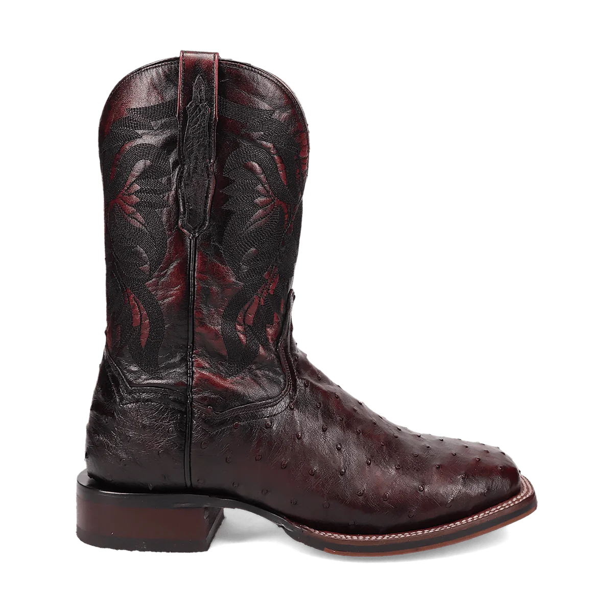 DP5012 Mens Dan Post Alamosa Full Quill Ostrich Boot