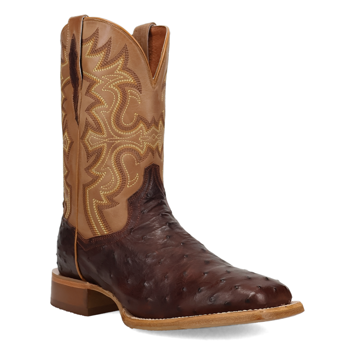 DP5268 MNS Drayden Ostrich Tan/Chocolate