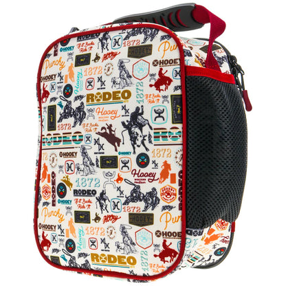 HLB004-RDCR Hooey Lunch Box Red/Cream Rodeo
