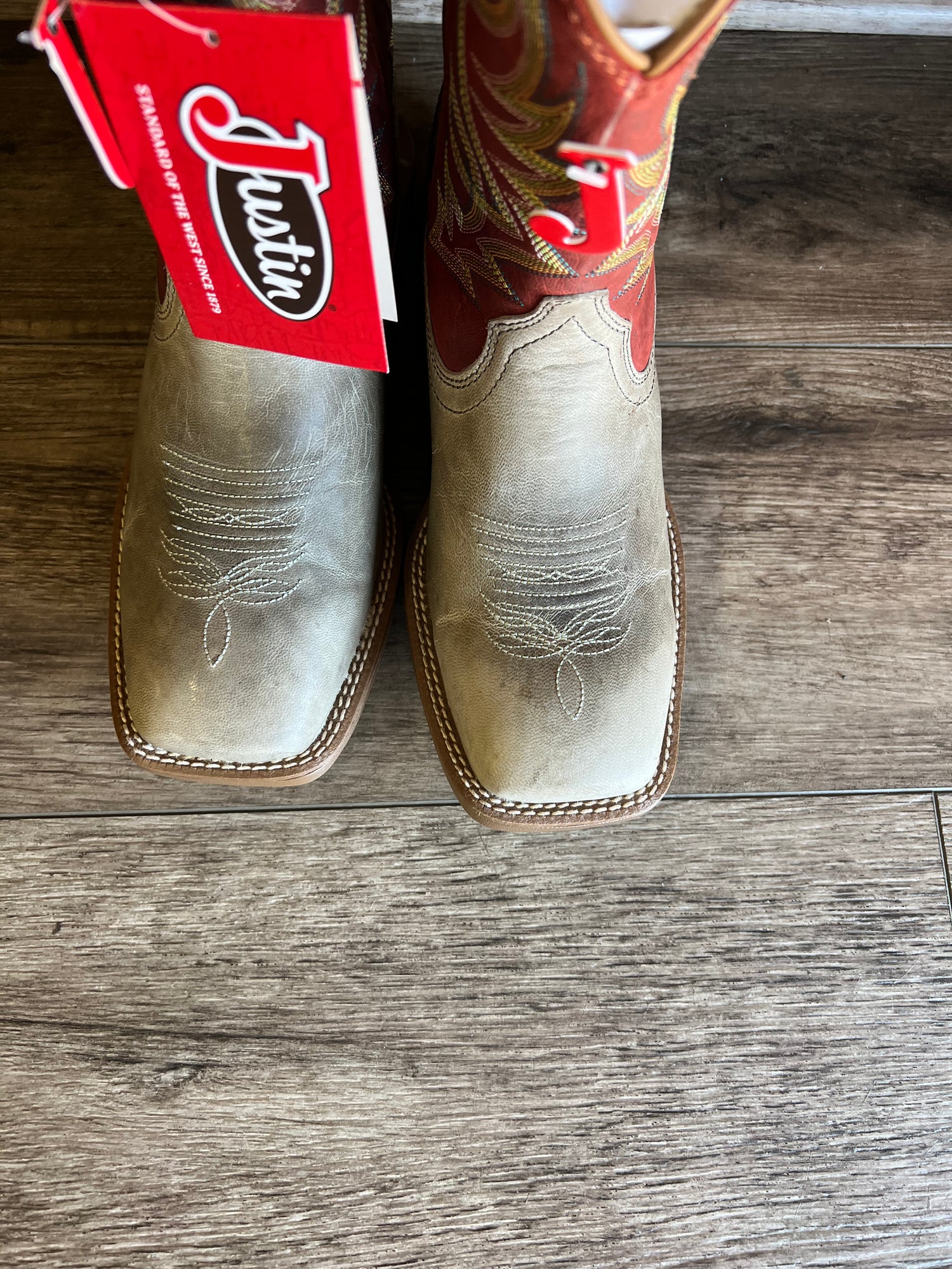 UN7152 Justin Men flex Tan boots