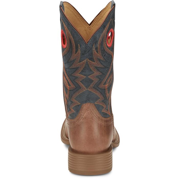 UN7151 Justin Success Mens JFLEX tan boots