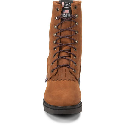 760 Justin Conductor Lace Up Boot
