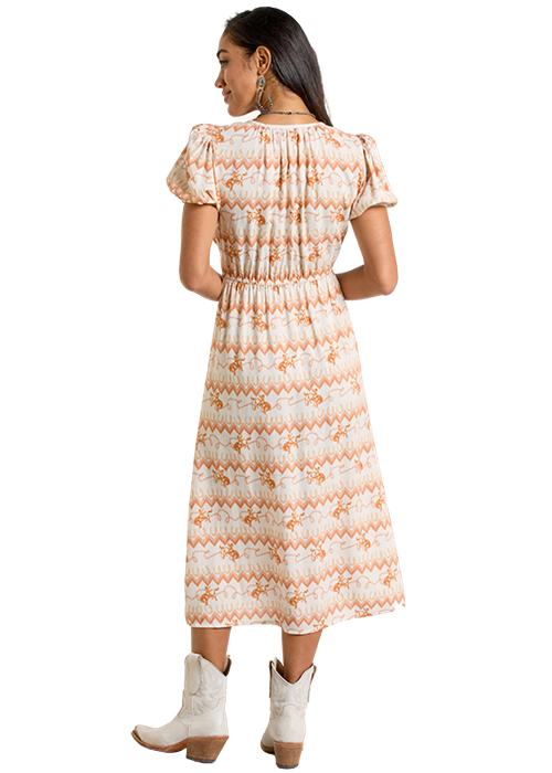 LWD1R06357 Shank Button Down 3/4 Dress