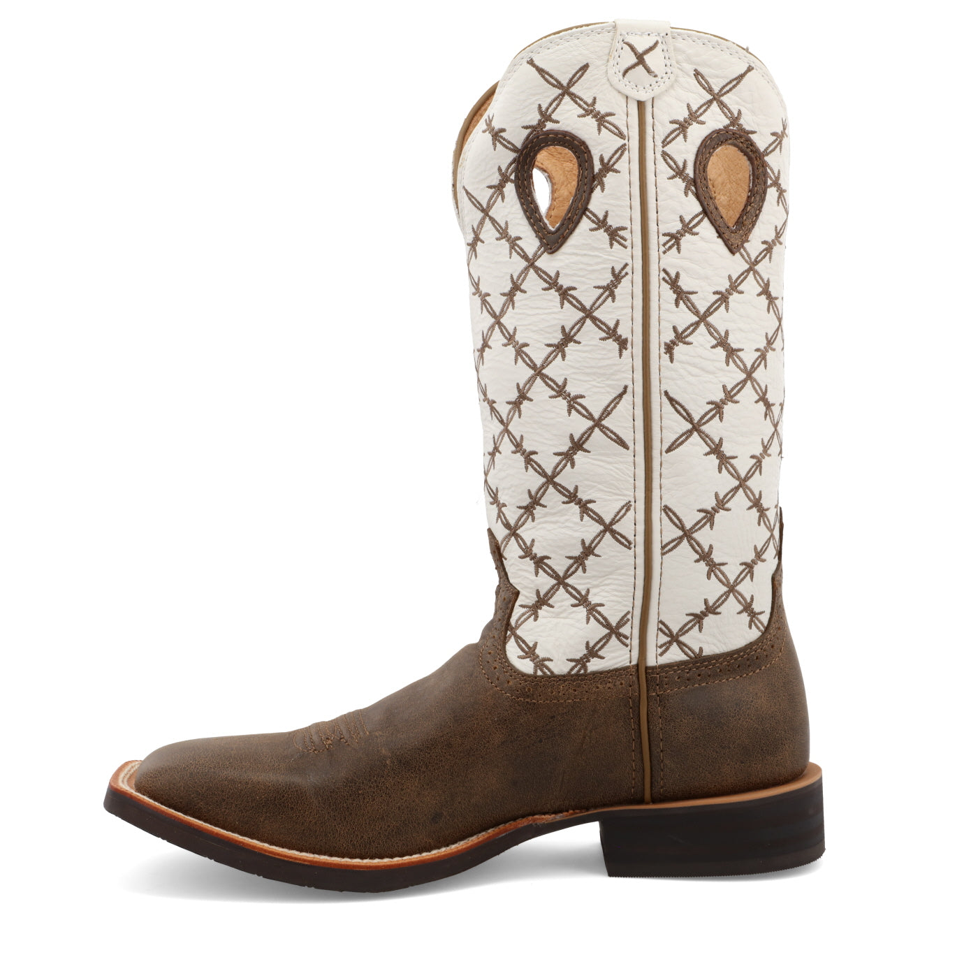 MRS0056 Twisted X 14" Roughstock Bomber/White