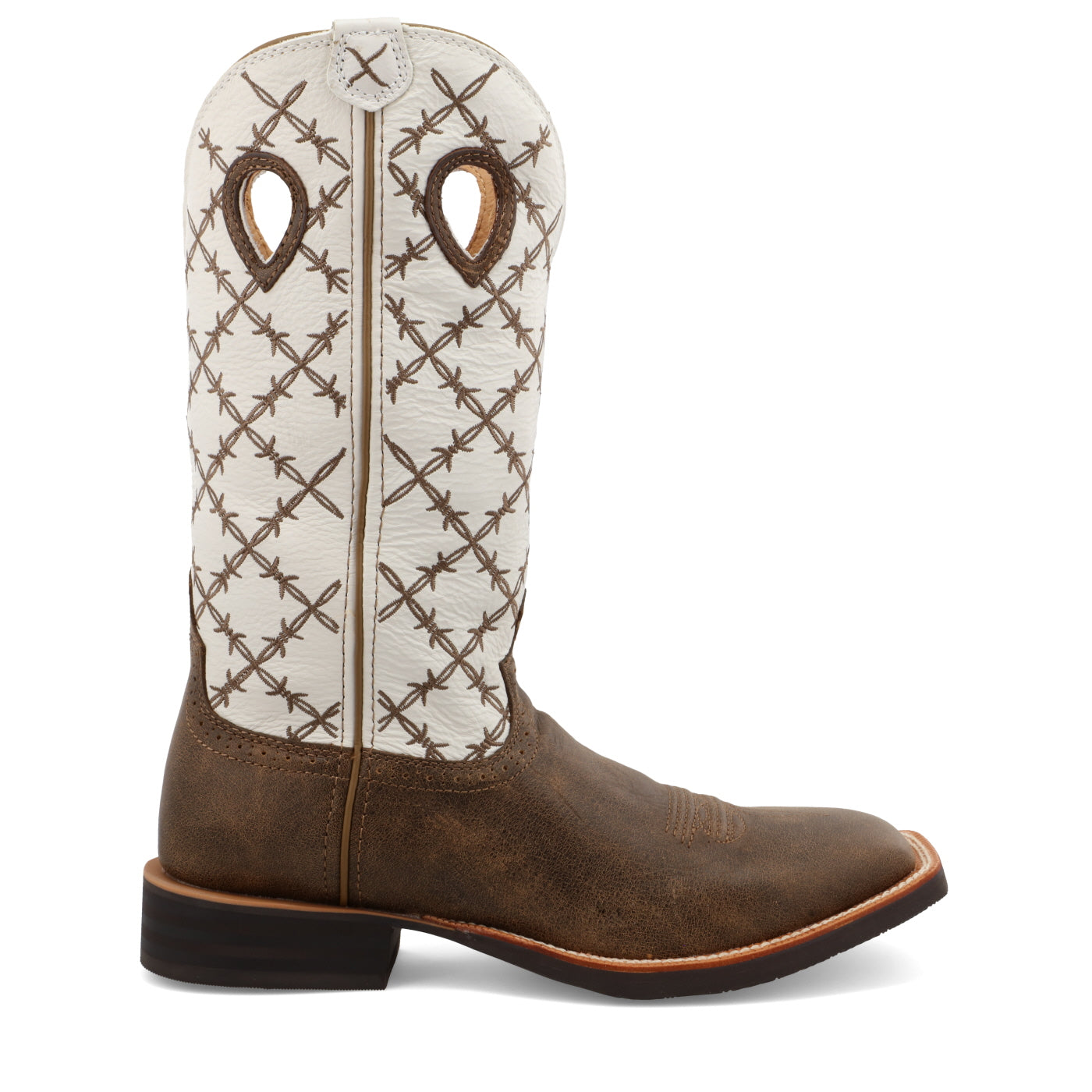 MRS0056 Twisted X 14" Roughstock Bomber/White