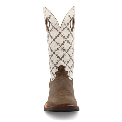 MRS0056 Twisted X 14" Roughstock Bomber/White