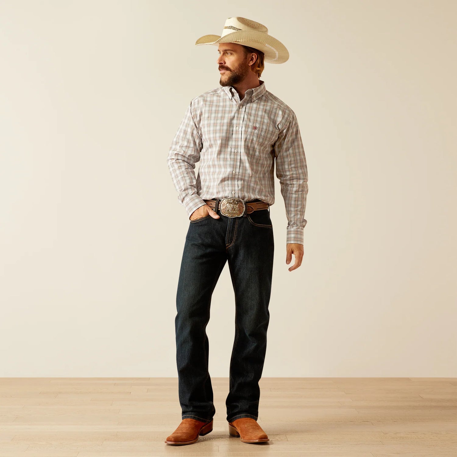 10054650 MNS Pro Series Grey Classic Fit Shirt