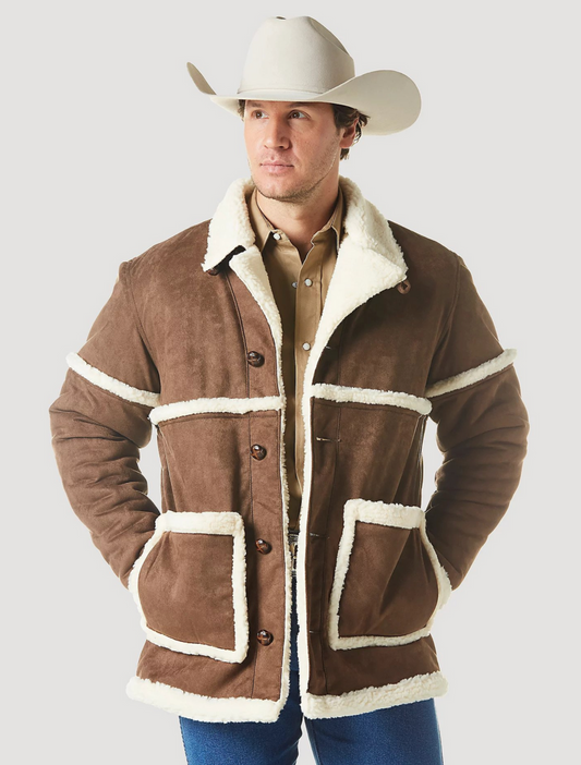 112336440 Wrangler® Cowboy Jacket - Sherpa Lined