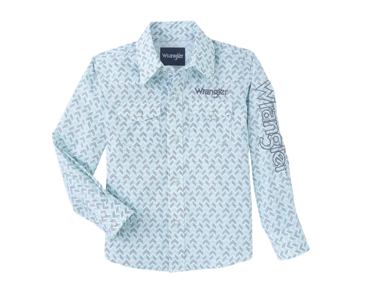 112346230 Boys Logo Long Sleeve Shirt